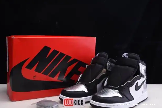 Official Maikesneakers HIGH TOE JORDAN SILVER WMNS OG 1 AIR CD0461-001 0328